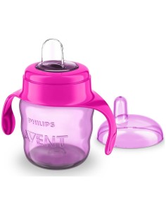 Vaso Boquilla Blanda Rosa 200Ml. Scf551/03 de Avent 2