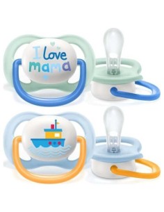 Chupete Ultra Air 0-6Meses Niño 2Ud. Scf080/01 de Avent 2