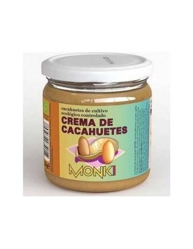 Crema De Cacahuetes 330Gr. Bio de Monki