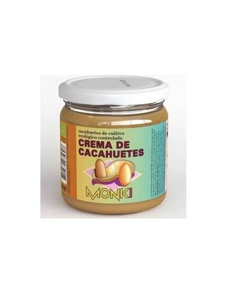 Crema De Cacahuetes 330Gr. Bio de Monki
