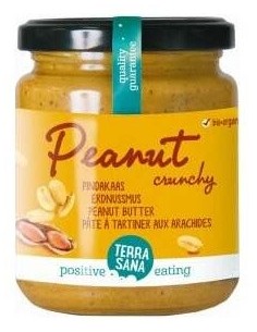 Crema De Cacahuete Crunchy Sin Sal 250Gr. Bio de Terrasana 2