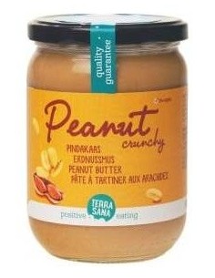 Crema De Cacahuete Crunchy Sin Sal 500Gr. Bio de Terrasana 2