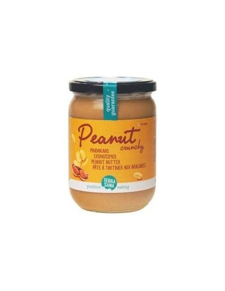 Crema De Cacahuete Crunchy Sin Sal 500Gr. Bio de Terrasana