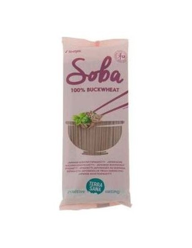 Soba 100% - Espaguetis Japoneses de Trigo Sarraceno de Terrasana