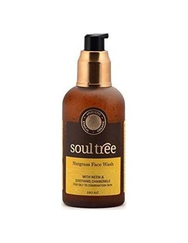 Gel Limpiador Facial Nutglass Y Neem 120Ml. de Soultree
