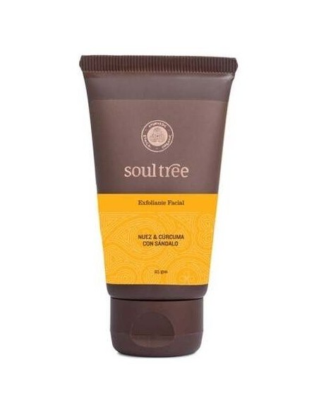 Exfoliante Facial Nuez, Curcuma Y Sandalo 100Gr. de Soultree