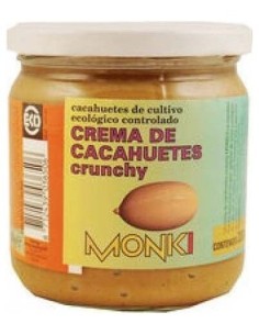 Crema De Cacahuete Crujiente 330Gr. Bio de Monki 2