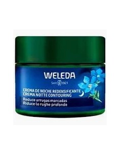 Crema de Noche Redensificante Weleda 40ml - Genciana Azul