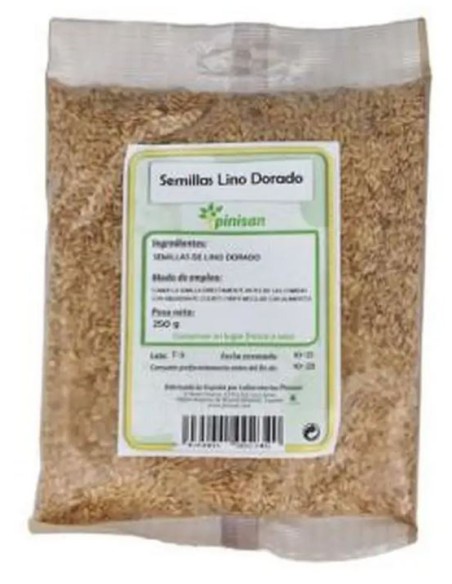Semillas de Lino Dorado 250g Pinisan  Salud Natural
