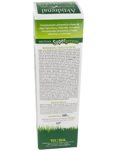 Pack 3X2 Aktidrenal Savia Verde 500Ml. Lineabel de Tongil