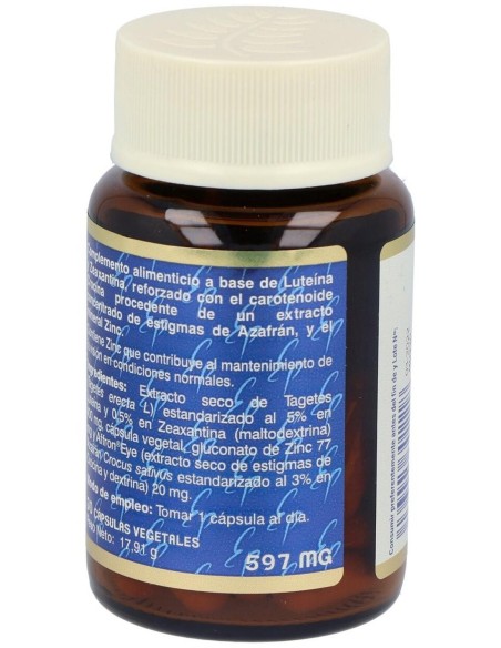 Pacote 3X2 Luteína 20Mg. Crocina 30Cap. Estado puro de Tongil