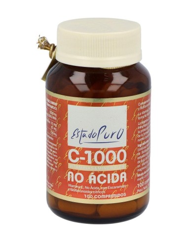 Pacote 3X2 Vitamina C-1000 Não Ácida 100Comp. Estado de Tongil
