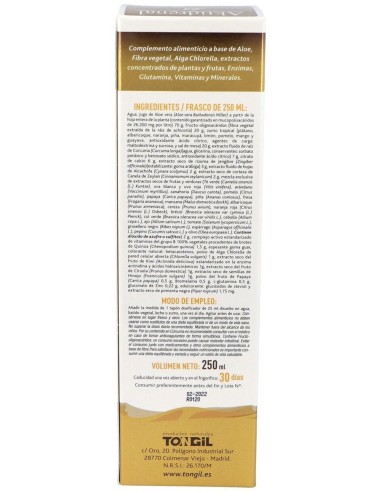 Pack 3X2 Aktidrenal Savia Dorada 250Ml. Lineabel de Tongil