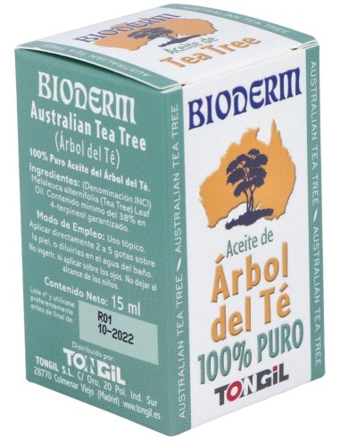 Pack 3X2 Bioderm Tea Tree Oil 15Ml Bioderm de Tongil