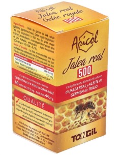 Pacote 3X2 Apicol Geleia Real 500Gr. 60 Pérolas Tongil
