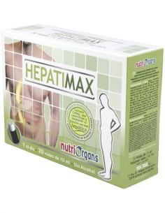 Pack 3X2 Nutriorgans Hepatimax 20Viales de Tongil