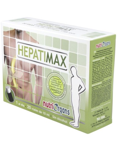 Pack 3X2 Nutriorgans Hepatimax 20Vials de Tongil
