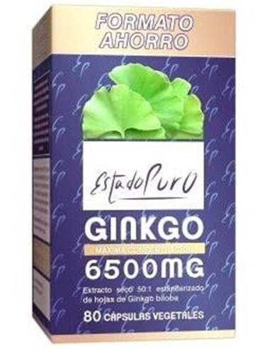 Pacote 3X2 Ginkgo 6500Mg 80Cap. Estado puro de Tongil