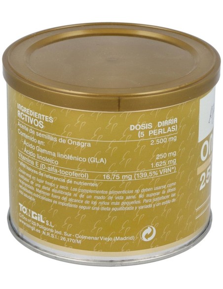 Pack 4X3 Onagra Aceites Activos 300Perlas de Tongil