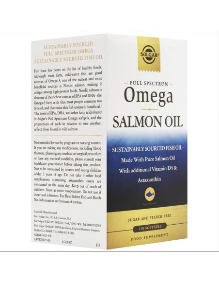 Full Spectrum Omega 3, 5, 6, 7 y 9 120Cap. de Solgar