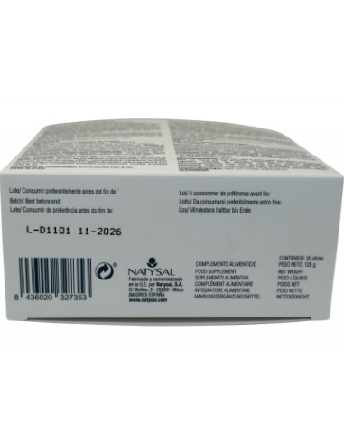 Sucal Natysal 20 Sticks | Fosfopéptidos, Calcio y Vitaminas