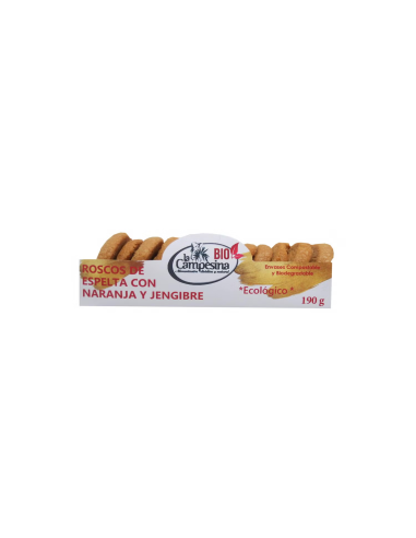 Bio Cilindro Polvorones Almendra Canela 1 Kg Eco Vegan de La Campesina