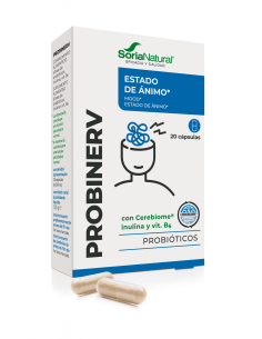 Pack de 2 ud Probinerv + B6 20 Capsulas de Soria Natural