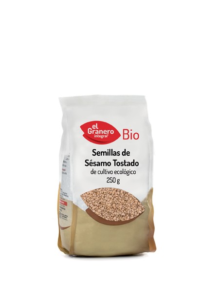 Semillas De Sesamo Tostado Bio, 250 G de El Granero Integral