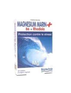 Magnesio Marino+B6+Rhodiola 30Cap. Biotechnie de Biover