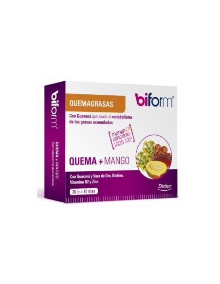 Biform Quema + Mango 30Cap. de Dietisa