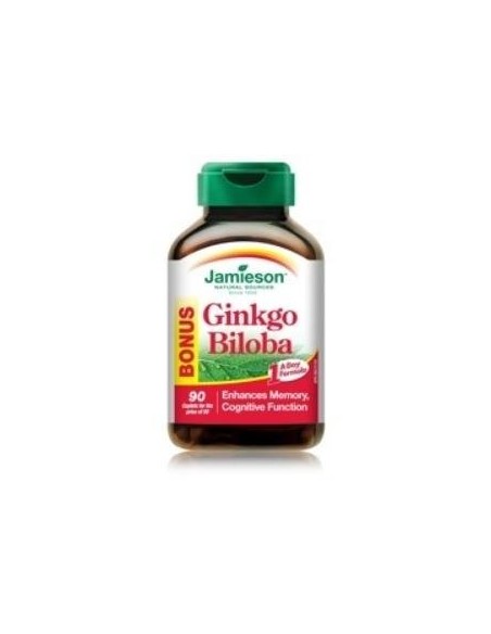 Ginkgo Biloba 80Mg. 90 Comprimidos de Jamieson