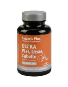 Ultra Piel Cabello Y Uñas 60 Comprimidos de Natures Plus