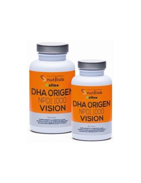 Dha Origen Npd1 Vision 60 Perlas de Nutilab