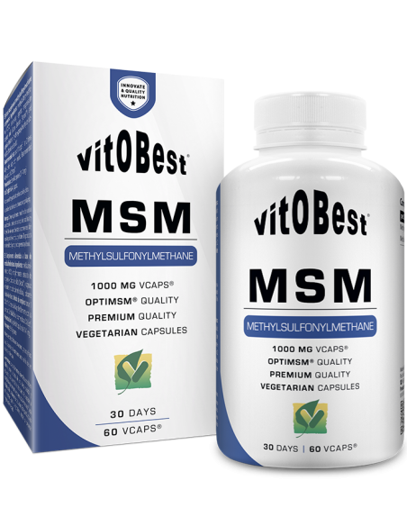 Msm 60 Caps Vegetales de Vit.O.Best