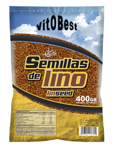 Semillas De Lino 400 Gr de Vit.O.Best