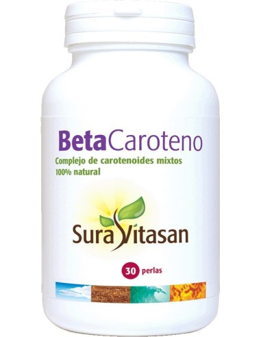 Beta Caroteno       30 perlas de Sura Vitasan