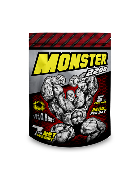 Monster Gainer 2200 De 3,5 Kg Fresa de Vit.O.Best