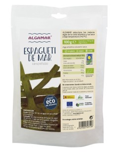 Alga Espagueti de Mar 100 g Algamar – Natural y Saludable