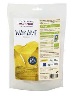Alga Wakame Bolsa Pequeña Bio 50 G Algamar