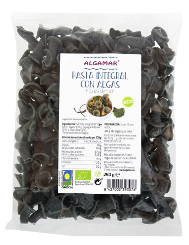 Pasta Con Algas Flores Mar Bio 250 G Algamar