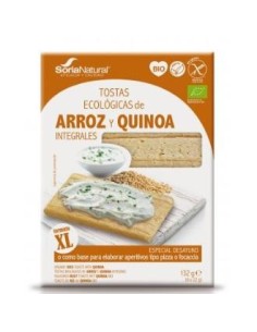 Tortas De Arroz Con Quinoa 132Gr Bio de Soria Natural