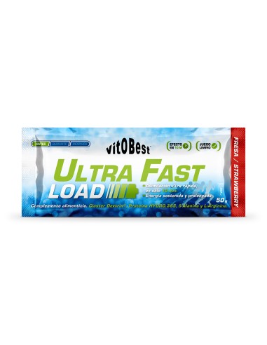 Ultra Fast Load Sabor Fresa 12 Sobres X 50 Gr de Vit.O.Best