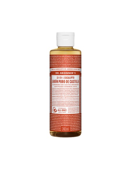 Jabon Liquido Eucaliptos 240 Ml de Dr Bronners