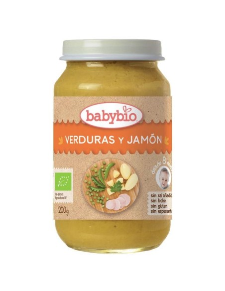 Babybio Potito Verduras Y Jamon 200 Gr de Babybio