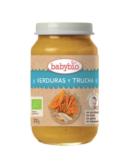Babybio Potito Verduras Trucha 200 Gr de Babybio