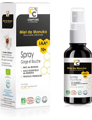 Spray Garganta Miel De Manuka Iaa10+ 25Ml.