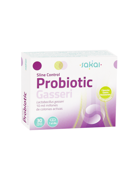 Sline Control Probiotic Gasseri 30 Caps  Salud Digestiva