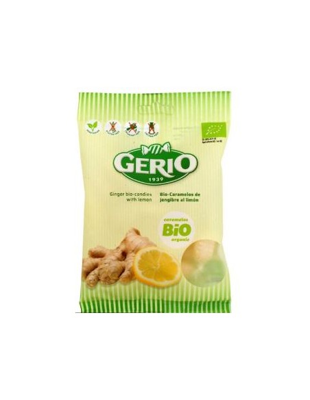 Caramelo De Jengibre Al Limon 75Gr. Bio Sg de Gerio