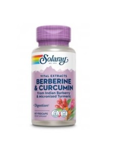 Berberine & Curcuma 600 Mg 60 Caps de Solaray 2