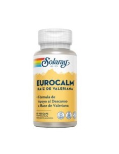 Eurocalm- 60 Vegcaps de Solaray